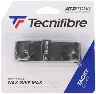 Tecnifibre Wax Grip Max - zwart - basisgrip - 2.1 mm