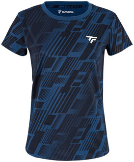 Tecnifibre X-Loop T-shirt Dames-donkerblauw - XS,S,M,L,XL