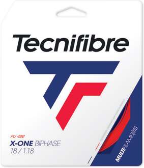 Tecnifibre X-One Biphase 12m Set Snaren rood - 1.24