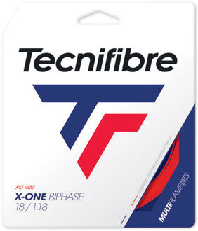 Tecnifibre X-One Biphase 12m Set Snaren rood - 1.24