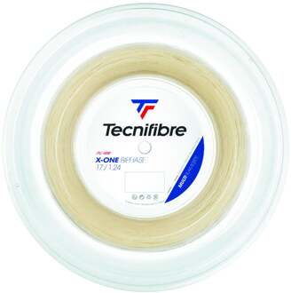 Tecnifibre X-One Biphase 200m Rol Snaren natuurlijke kleuren - 1.34