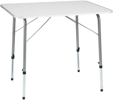 Tectake campingtafel - inklapbaar, afmetingen 80 x 60 x 68 cm - 402173 Wit