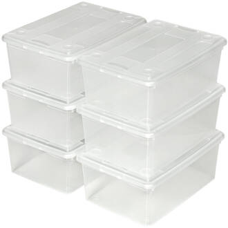 Tectake Opbergdozen set van 12 - 33x23x12cm