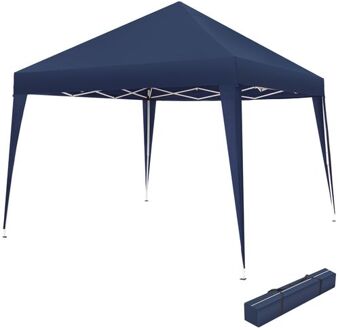 tectake® -Tuinpaviljoen Linosa opvouwbaar 3x3m - blauw