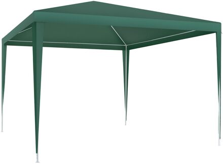 Tectake tectake® - Tuinpaviljoen Kara 3x3m - groen