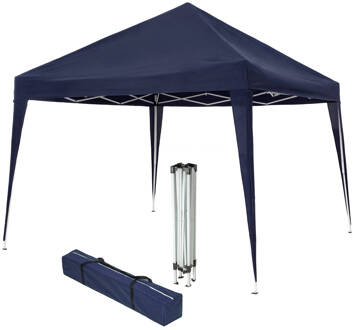 Tectake tectake® -Tuinpaviljoen Linosa opvouwbaar 3x3m - blauw