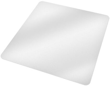 Tectake Vloerbeschermende mat 120 x 130 cm - wit - voor bureaustoelen 401698 Multikleur