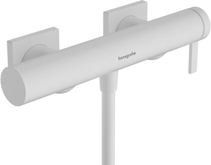 Tecturis E ééngreeps douchekraan opbouw, mat wit