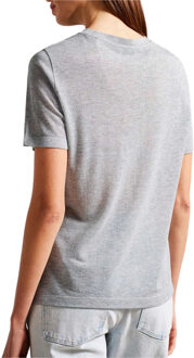 Ted Baker Dames/Dames Tedin Logo T-Shirt (Grijs) - maat