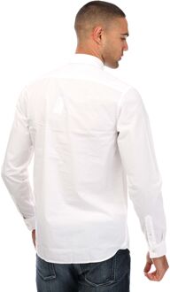 Ted Baker Fonik popeline overhemd voor heren, met Wit