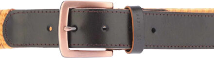 Ted Baker Galan Riem van gevlochten koeienleer (Mosterd) Mosterdgeel