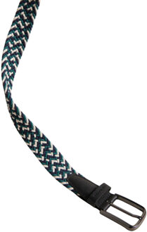 Ted Baker Geweven leren riem (Zwart) - S/M