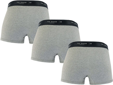 Ted Baker Heren Boxershort (Pakket van 3) (Grijs)