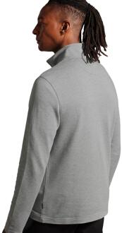 Ted Baker | Heren Pullover met lange mouwen en halve rits - Gazine - maat Grijs