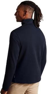 Ted Baker | Heren Pullover met lange mouwen en halve rits - Gazine Navy - S