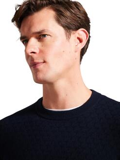Ted Baker heren trui met ronde hals - Loung - maat M Navy