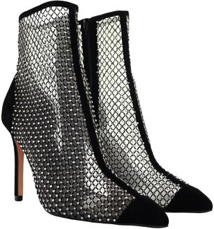 Ted Baker Junapah Crystal Mesh Dames Zwarte Laarzen - EU 42 / UK 8