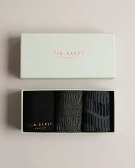 Ted Baker Men's Ted Baker 3 Pack of Hoptiot Socks in Various Veelkleurig - One Size