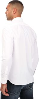 Ted Baker Paplet Oxford overhemd voor heren, met Wit - XL