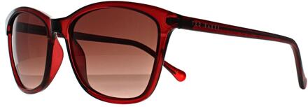 Ted Baker Plein Vrouwen Bourgondisch Bruin TB1440 Tari - maat Rood