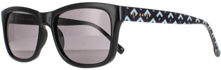 Ted Baker rechthoek heren gepolijst zwart patroon grijze tb1455 dane - One Size