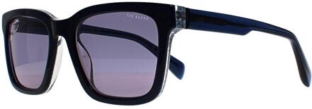 Ted Baker Rechthoek Heren Zwart op Helder Groen TB1722 Garret