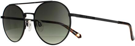 Ted Baker Round unisex zwart grijze TB1531 Warner zonnebril