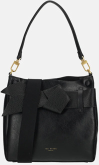Ted Baker Sonia bow schoudertas black Zwart