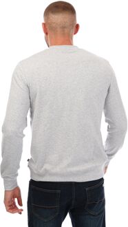 Ted Baker Sonics sweatshirt met normale pasvorm en logo voor heren, grijs - maat M