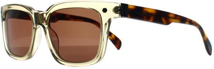 Ted Baker Square Heren Kristal Grijs Bruin TB1696 George