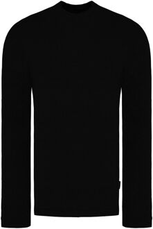 Ted Baker Staylay heren Zwarte sweater met structuur - maat M