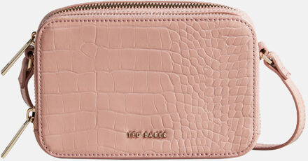 Ted Baker Stina Double Zip Camera Bag Mid Pink