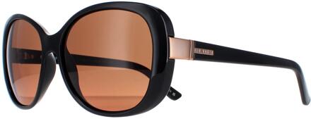 Ted Baker TB1343 Nola 001 bruine zonnebril - One Size