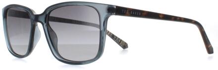 Ted Baker TB1529 Farley 625 duif blauw grijs gradiënt zonnebril - One Size