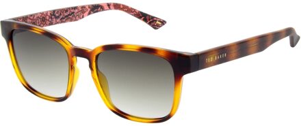 Ted Baker TB1635 Surf 122 polished dark tortoise grey gradient zonnebril - maat Bruin