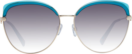 Ted Baker TB1661 Tamma 559 multicolour bruin gradiënt zonnebril Veelkleurig