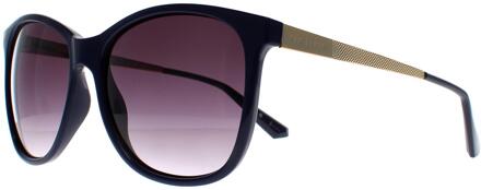 Ted Baker TB1673 608 blauwpaarse zonnebril met kleurverloop - maat