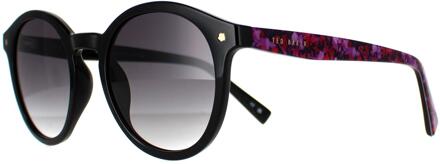 Ted Baker TB1677 Fleur 001 zwart zwart gradiënt zonnebril - One Size