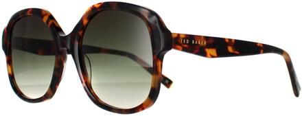 Ted Baker TB1685 Eloise 267 tortoise grijs gradiënt zonnebril Bruin - One Size
