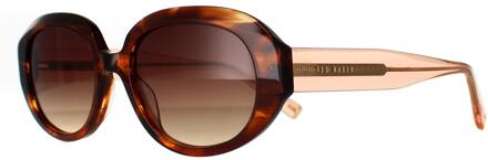Ted Baker TB1689 Penny 104 bruin hoorn bruin gradiënt zonnebril
