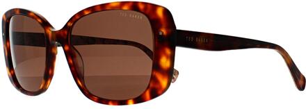 Ted Baker TB1740 Penelope 100 tortoise gebloemde bruine zonnebril