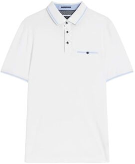 Ted Baker Tortila Heren Wit Poloshirt - S