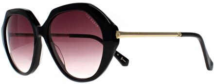 Ted Baker Vierkant Vrouwen Zwart Bruin Kleurverloop TB1731 Georgi - maat