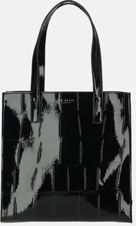 Ted Baker Vivanaa shopper S croco black Zwart