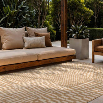 Ted Baker Vloerkleed Barkham Rechthoekig - Jute Wit 230x160cm - Polypropyleen - Dekbed-Discounter.nl