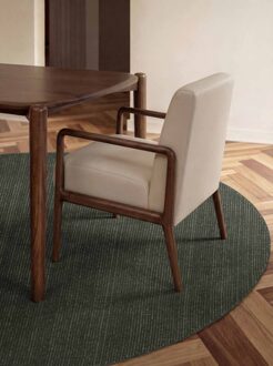 Ted Baker Vloerkleed Croom Rond - Groen Xcm - Wol - Dekbed-Discounter.nl