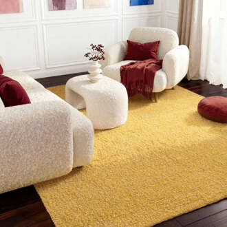 Ted Baker Vloerkleed Portobello Rechthoekig - Geel 290x200cm - Polyester - Dekbed-Discounter.nl