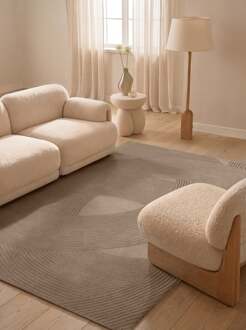 Ted Baker Vloerkleed Victoria Rechthoekig - Beige 170x120cm - Wol - Dekbed-Discounter.nl