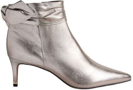 Ted Baker Yona Dames Zilveren Enkellaarsjes - EU 38 / UK 5