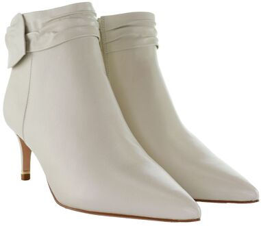 Ted Baker Yonas Boog Dames Wit Enkellaarsjes